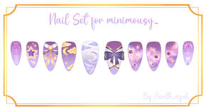 Nail Set by aerith_azul